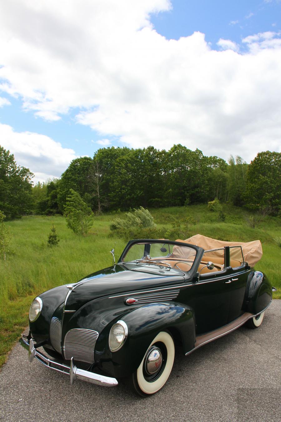  Lincoln Zephyr Convertible Sedan 1938 года  (фото 3 из 46)